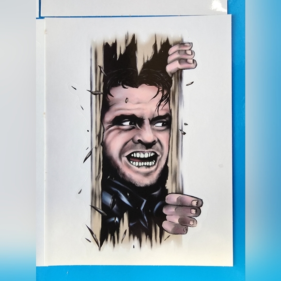 Set of 12 Terror Stickers, Series 1, Vending Machine Stickers, Horror Movie - Picture 5 of 6